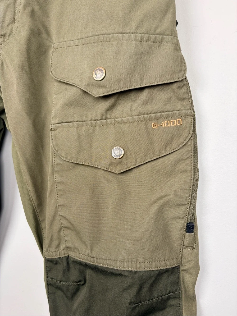 Fjallraven Vidda Pro Ventilated Pants Mens 27-28 G-1000 Olive Hiking 81160R